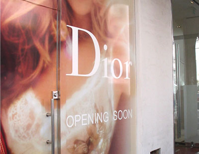 Impresion digital y vinilo para Christian Dior Impresion digital y vinilo para Christian Dior